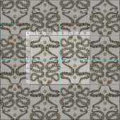 hemelzee zilver stof (Delen)