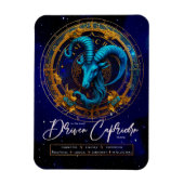 Hemelzodiaksymbool Fantasy Steenbok Verjaardag Magneet (Verticaal)