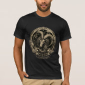 Hemelzodiaksymbool Fantasy Steenbok Verjaardag T-shirt (Voorkant)