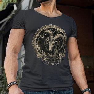Hemelzodiaksymbool Fantasy Steenbok Verjaardag T-shirt