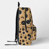 Hemelzon en maan patroon bedrukte rugzak (Links)