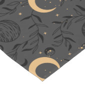 Hemelzon en maan patroon korte tafelloper (Hoek)