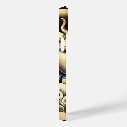  hemelzon & maan Case-Mate iPhone case (Achterkant / Rechts)