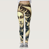  hemelzon & maan leggings (Voorkant)