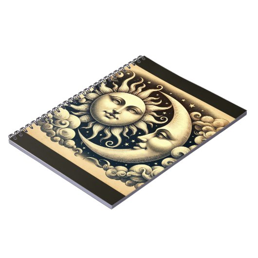  hemelzon & maan notitieboek (Linkerzijde)