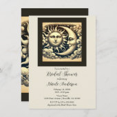 hemelzon & maan Vrijgezellenfeest Kaart (Voorkant / Achterkant)