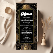 Hemelzwart Gouden Bruiloft Menu