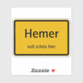 Hemer Aufkleber Sticker Autoaufkleber (Vel)