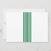 Hemera (Green) Wedding Invitation Kaart (Achterkant)