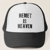 HEMET IS HEAVEN TRUCKER PET (Voorkant)