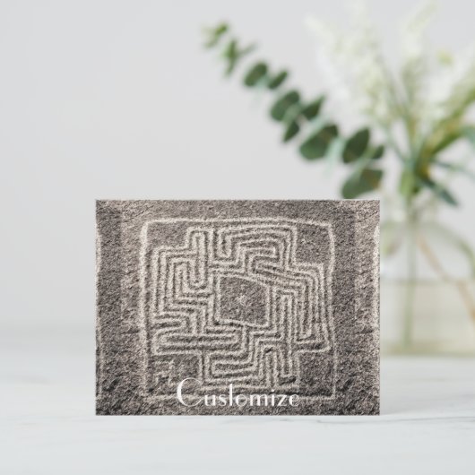 Hemet Maze Stone Thunder_Cove Briefkaart (Staand voorkant)