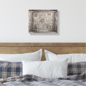 Hemet Maze Stone Thunder_Cove Canvas Afdruk (Insitu (Slaapkamer))