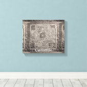 Hemet Maze Stone Thunder_Cove Canvas Afdruk (Insitu (Houten vloer))