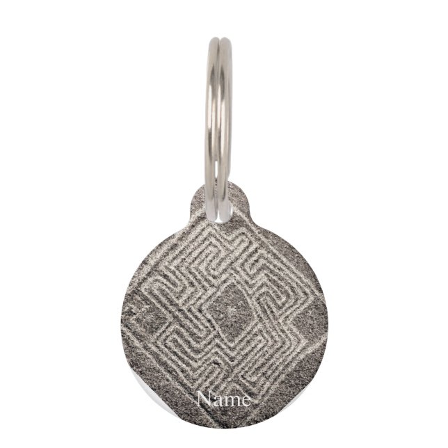 Hemet Maze Stone Thunder_Cove Huisdierpenning (Achterkant)