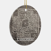Hemet Maze Stone Thunder_Cove Keramisch Ornament (Rechts)
