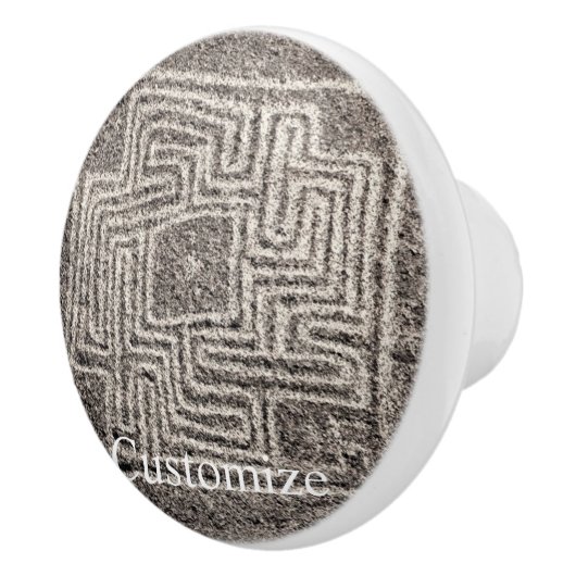 Hemet Maze Stone Thunder_Cove Keramische Knop (Rechts)