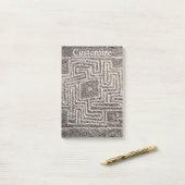 Hemet Maze Stone Thunder_Cove Post-it® Notes (Op bureau)
