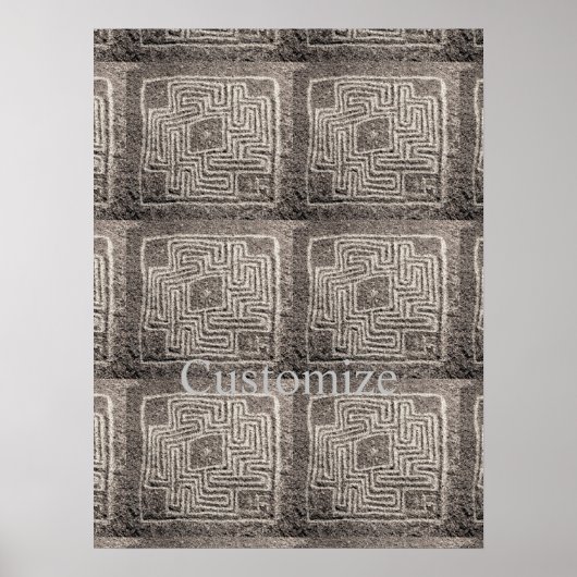 Hemet Maze Stone Thunder_Cove Poster (Voorkant)