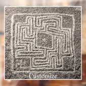 Hemet Maze Stone Thunder_Cove Raamsticker (Vel 2)