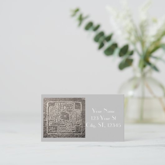 Hemet Maze Stone Thunder_Cove Visitekaartje (Staand voorkant)