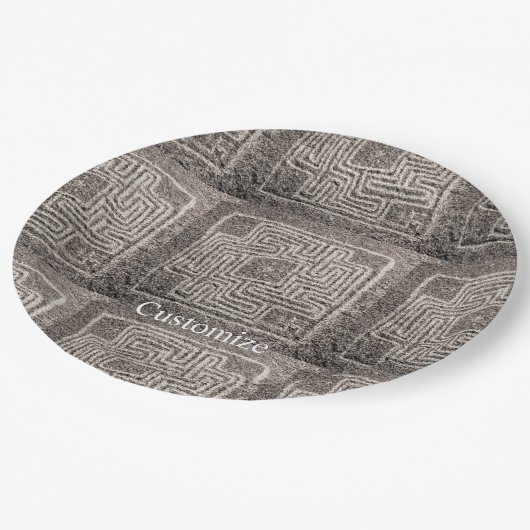 Hemet Maze Stone Thunder_Hoesje Papieren Bordje (Gekanteld)