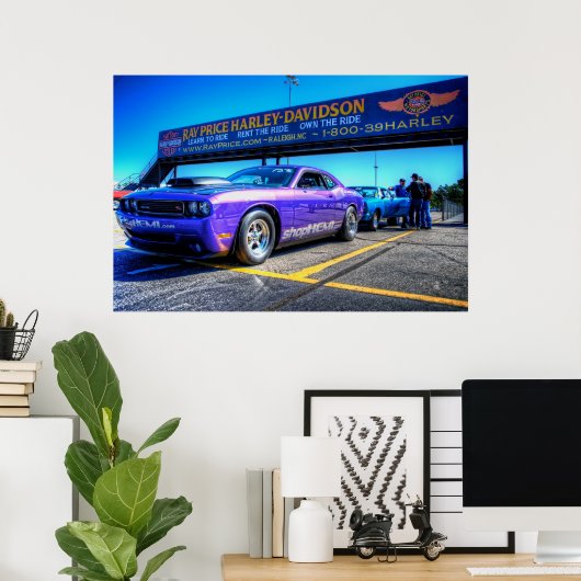 Hemi Challenger Poster (Thuiskantoor)