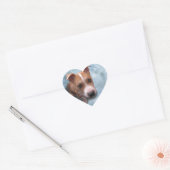 Hemi de Pit Bull Puppy Hart Sticker (Envelop)