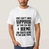 HEMI=HAPPINESS T-SHIRT (Voorkant)
