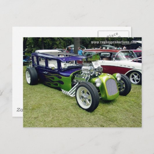 Hemi Hot Rod Briefkaart (Voorkant / Achterkant)