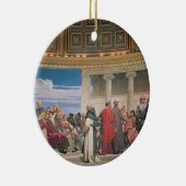 Hemicycle: Kunstenaars van alle leeftijden, detail Keramisch Ornament (Rechts)