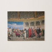 Hemicycle: Kunstenaars van alle leeftijden, detail Legpuzzel (Horizontaal)