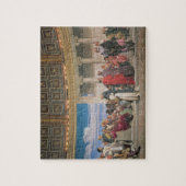 Hemicycle: Kunstenaars van alle leeftijden, detail Legpuzzel (Verticaal)