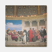 Hemicycle: Kunstenaars van alle leeftijden, detail Magneet (Voorkant)