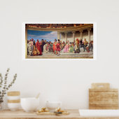 Hemicycle: Kunstenaars van alle leeftijden, detail Poster (Keuken)