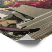 Hemicycle: Kunstenaars van alle leeftijden, detail Poster (Hoek)