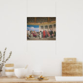 Hemicycle: Kunstenaars van alle leeftijden, detail Poster (Keuken)