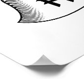 Hemingway Family Crest Poster (Hoek)