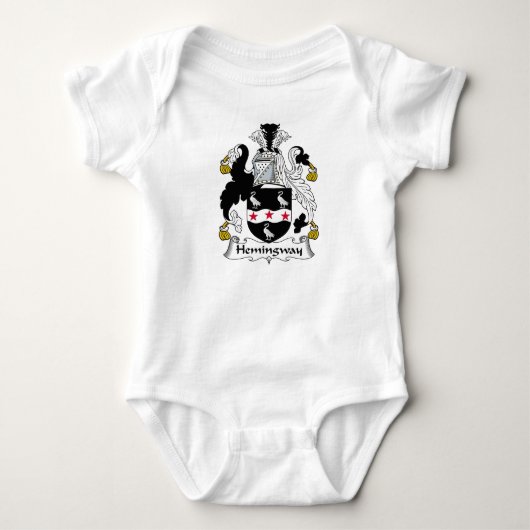 Hemingway Family Crest Romper (Voorkant)