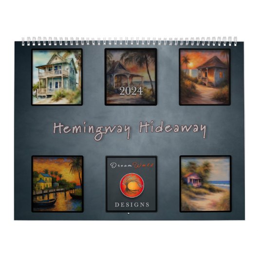 Hemingway Hideaway 2024 - Kalender (Hoes)