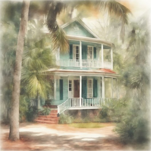 Hemingway Hideaway - 2 Sticker (Voorkant)