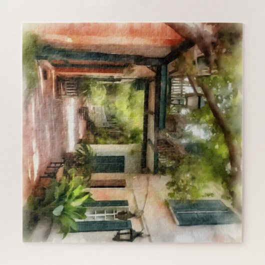 Hemingway Hideaway - 3 Legpuzzel (Horizontaal)