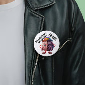 Hemiplegische Migraine Ik ben Zeldzame Badge Ronde Button 7,6 Cm