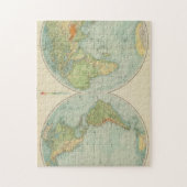 Hemisferes 12 fysiek legpuzzel (Verticaal)