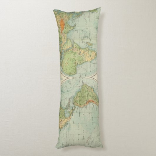 Hemisferes 12 fysiek lichaamskussen (Achterkant (Verticaal))