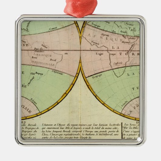 Hemisferes Metalen Ornament (Voorkant)