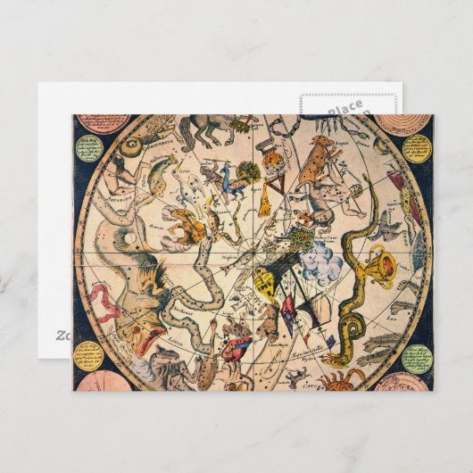 Hemisphere 1790 briefkaart (Voorkant / Achterkant)