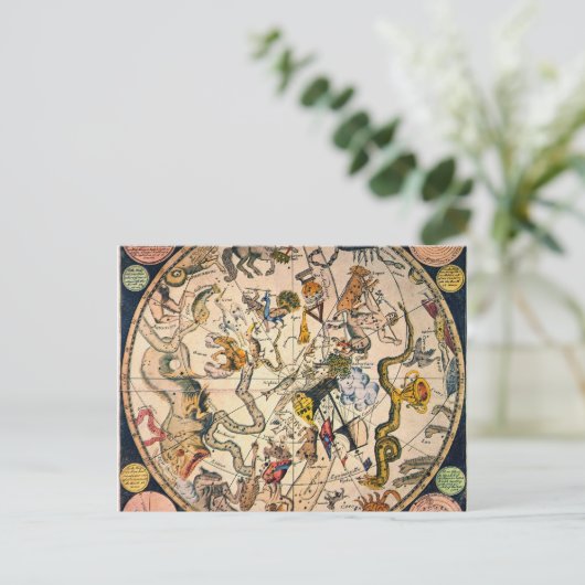 Hemisphere 1790 briefkaart (Staand voorkant)