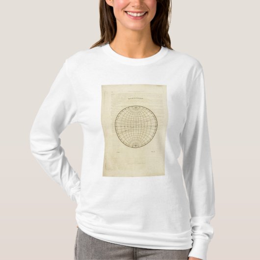 Hemisphere-kaart T-shirt (Voorkant)