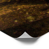 Hemlock Cliffs, Indiana in het najaar Poster (Hoek)