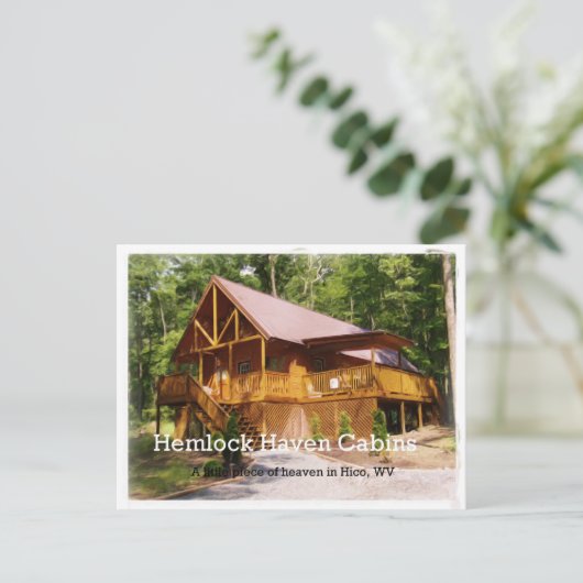 Hemlock Haven Briefkaart (Staand voorkant)